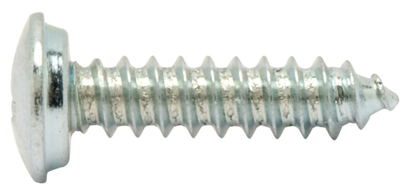 Tornillo para matrículas, cincado