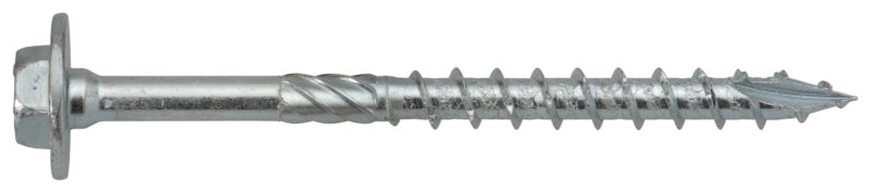 Tornillo para madera de construcción, con arandela a presión