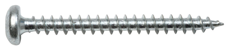 Tornillo para aglomerado, cabeza alomada TX, cincado, rosca completa