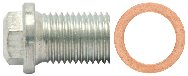 Bouchon de vidange M14 x 1,5 x 24 avec joint d'étanchéité, en acier Delta Tone