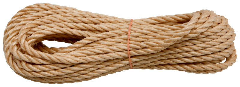 Cuerda de polipropileno, beige