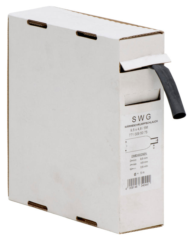 Gaine thermorétractable sans colle