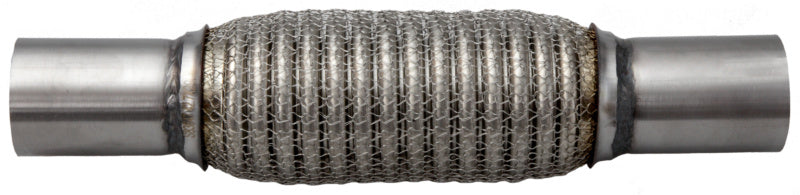 Softflexrohre mit Anschlussrohr - Interlock Innerliner, Edelstahl A2