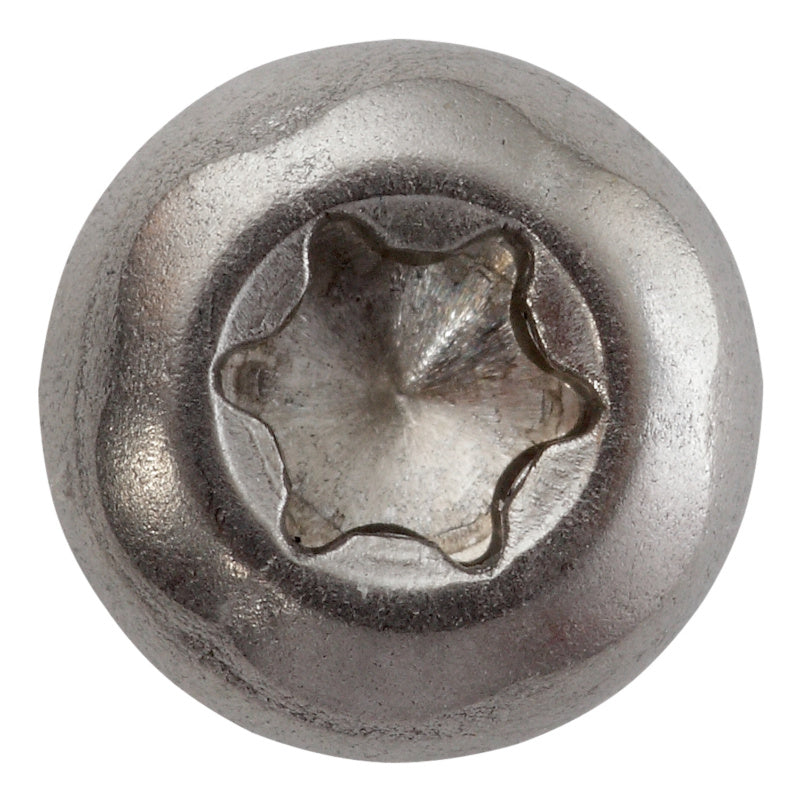 Tornillo para aglomerado, cabeza alomada TX, acero inoxidable A2