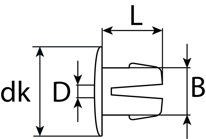 Spreizmuttern BMW 51135680113
