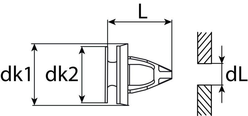 Innenverkleidungsclips VAG 7E0843514