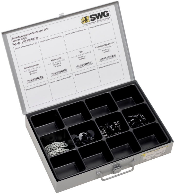 Befestigungsteile DIY - Sortimente