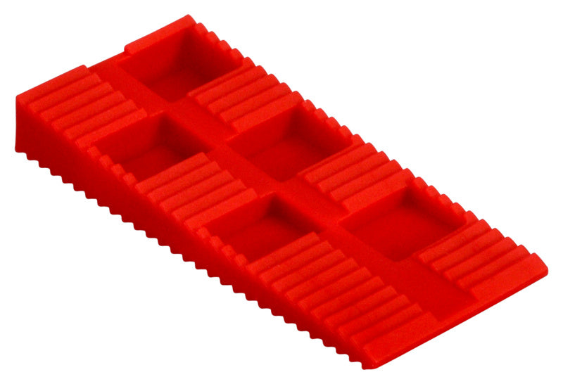 Montagekeile, Kunststoff rot