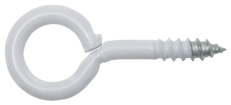 Ringschrauben, weiß beschichtet