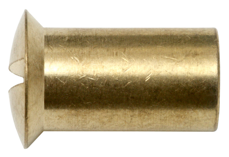 Hülsenmuttern SZ Linsensenkkopf, Messing blank