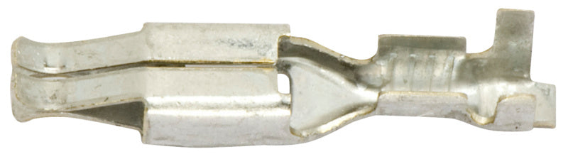 Flachfederstecker mit Rastnase unisoliert