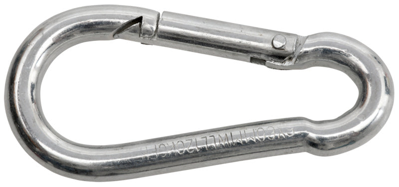 Feuerwehrkarabinerhaken, verzinkt, DIN 5299-C