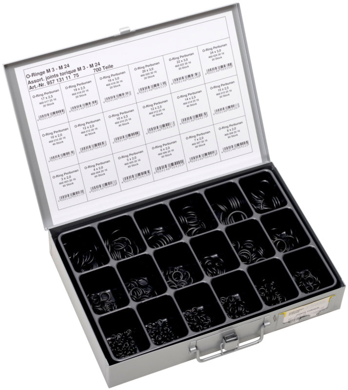 Assortiment, joints toriques