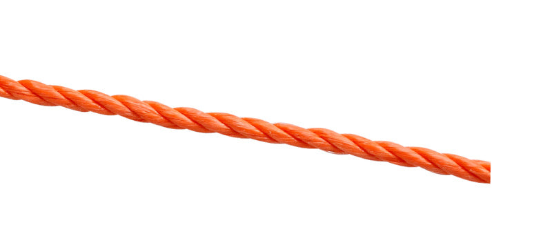 Polypropylenseile, orange