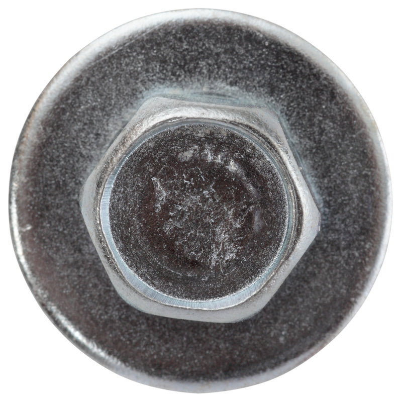 Vis à tôle avec rondelle, tête hexagonale, acier zingué, DIN 6901