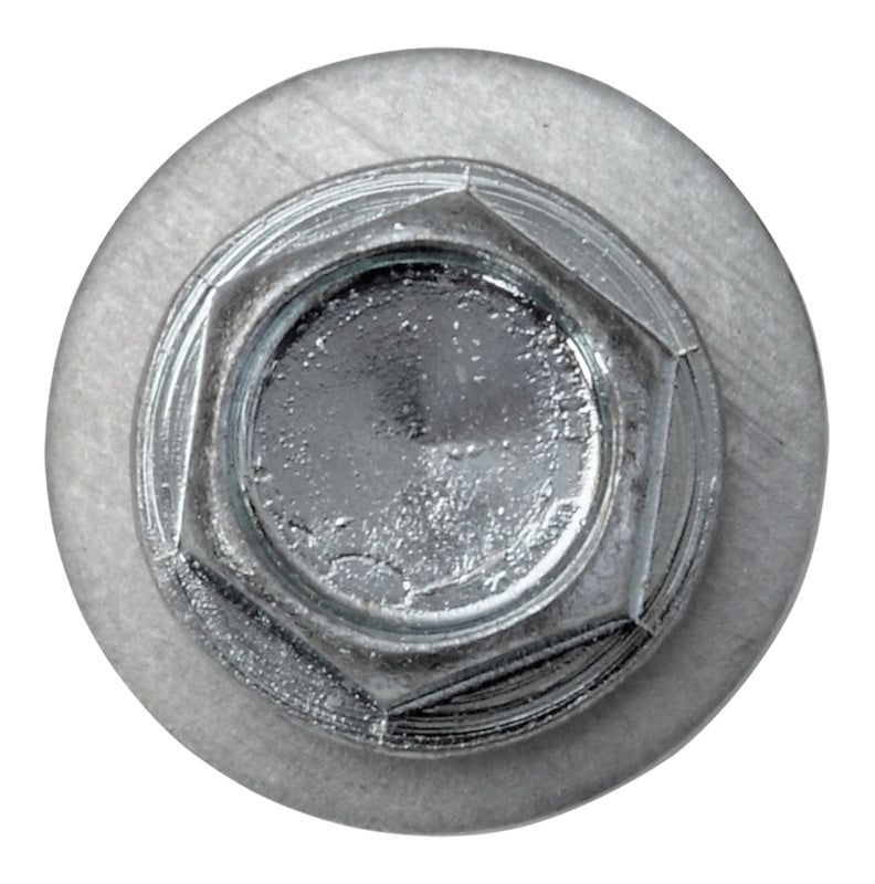 Tornillo autoperforante, cabeza hexagonal con arandela de sellado, cincado, DIN 7504-K
