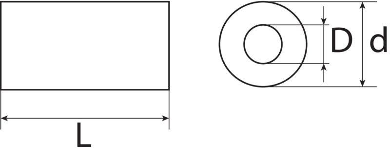 Entretoise, nylon