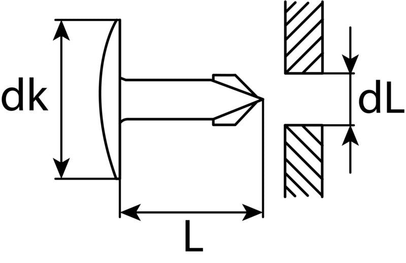 Klemmstifte VAG 4A0805121C