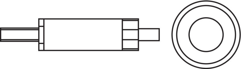 Schnellverschluss & Silentblock Motorabdeckung