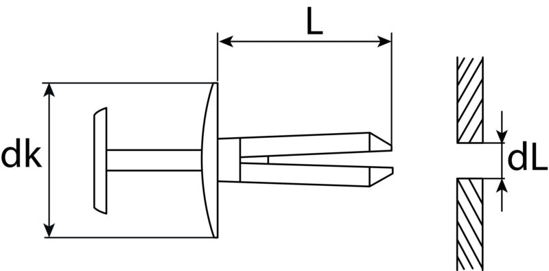 Kunststoffspreizniete Mercedes Benz A1239900092
