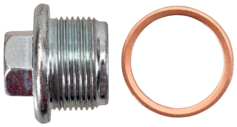 Ölablassschraube M26 x 1,5 x 16 mit Dichtring, Stahl verzinkt