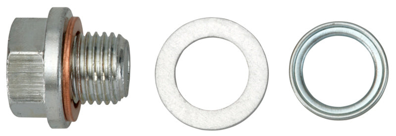 Ölablassschraube M14 x 1,5 x 13 mit Dichtring, Stahl verzinkt